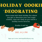 Holiday Cookie Decorating – Online Banner (11 x 7 in)