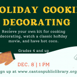 Holiday Cookie Decorating – Online Banner