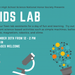 Kids Lab – Honors Society Program (1)
