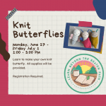 Knit Butterflies