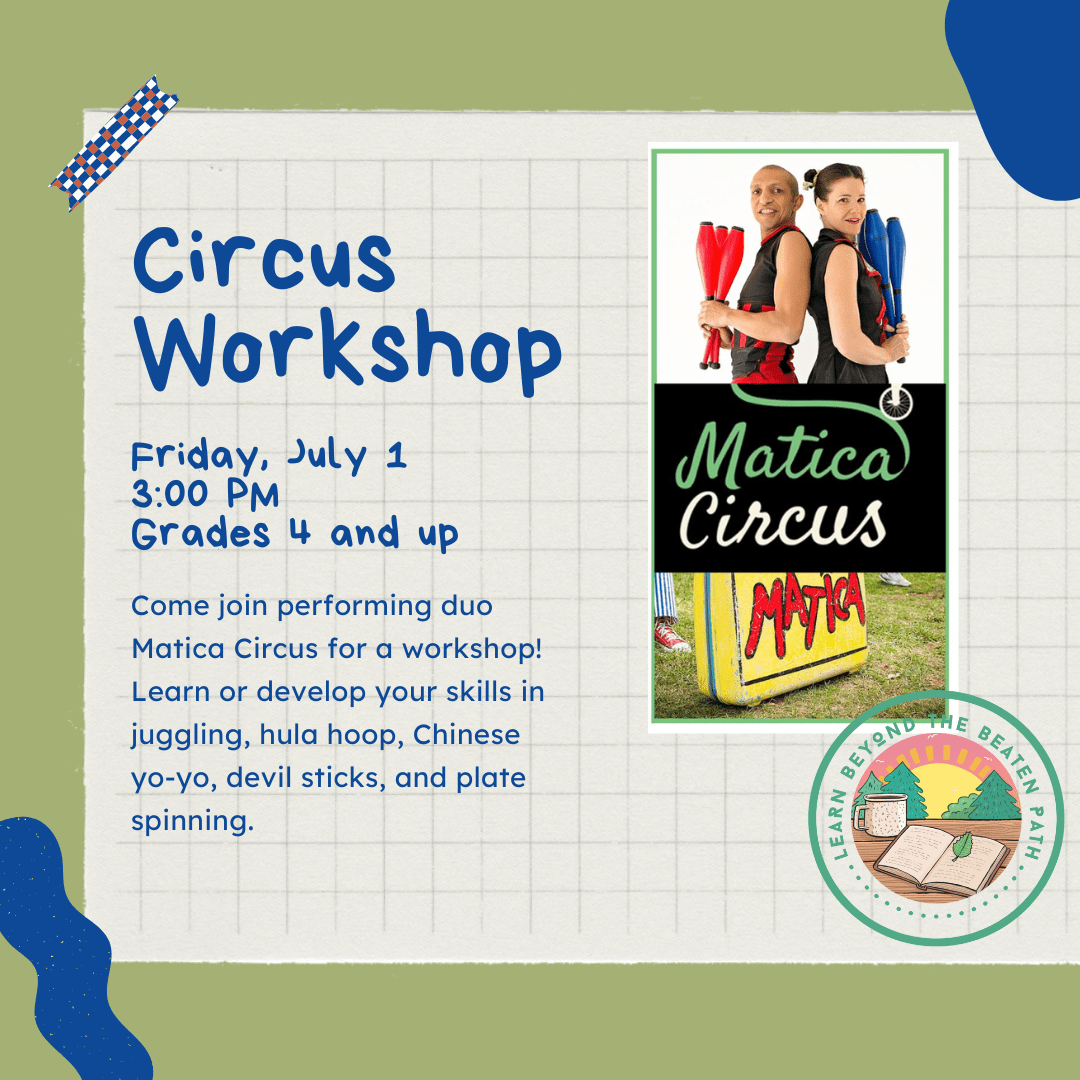 Circus Workshop Flyer