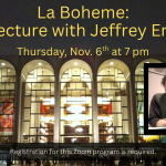 La Boheme A Lecture with Jeffrey Engel (Website)