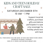 Light Beige Natural Christmas Fair Invitation Flyer (Website)