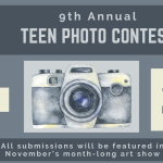 Black White Simple Camera Photo Contest Instagram Post (Postcard) (Website)