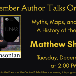 December Virtual Authors Matthew Shindell